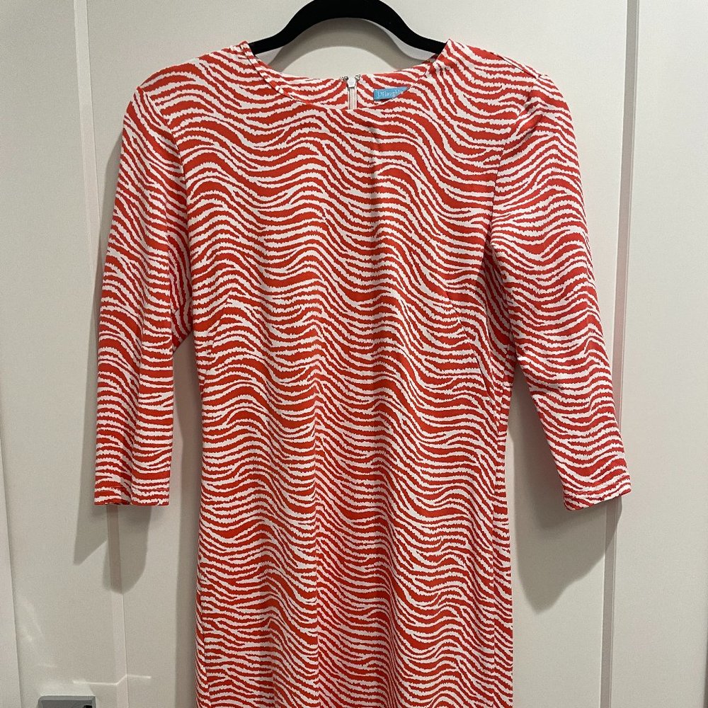 Excellent Condition J. McClaughlin Sophia Dress in Radio Waves- Size XS